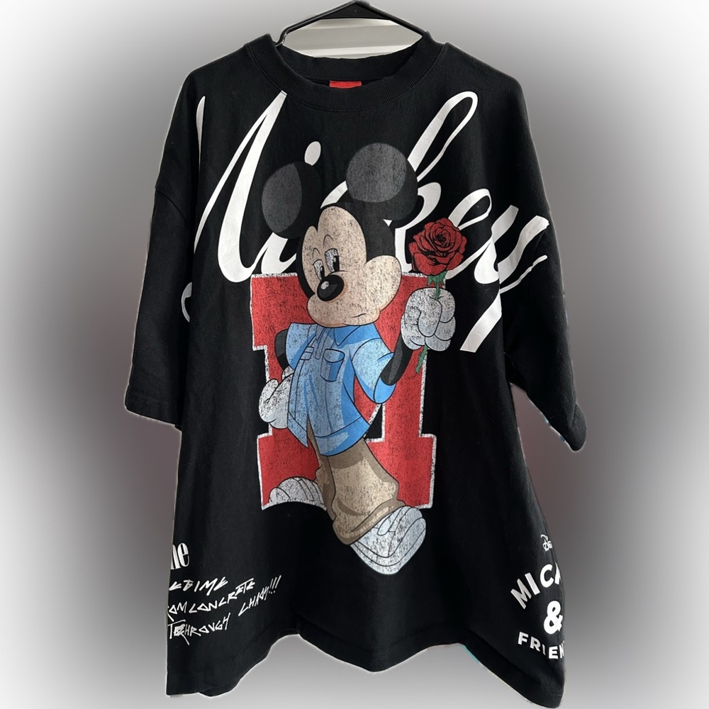 🖤 Disney x Civil Regime Mickey Rose Graphic Tee 🖤